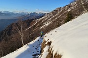 84 Scendiamo verso la Forcella di Spettino